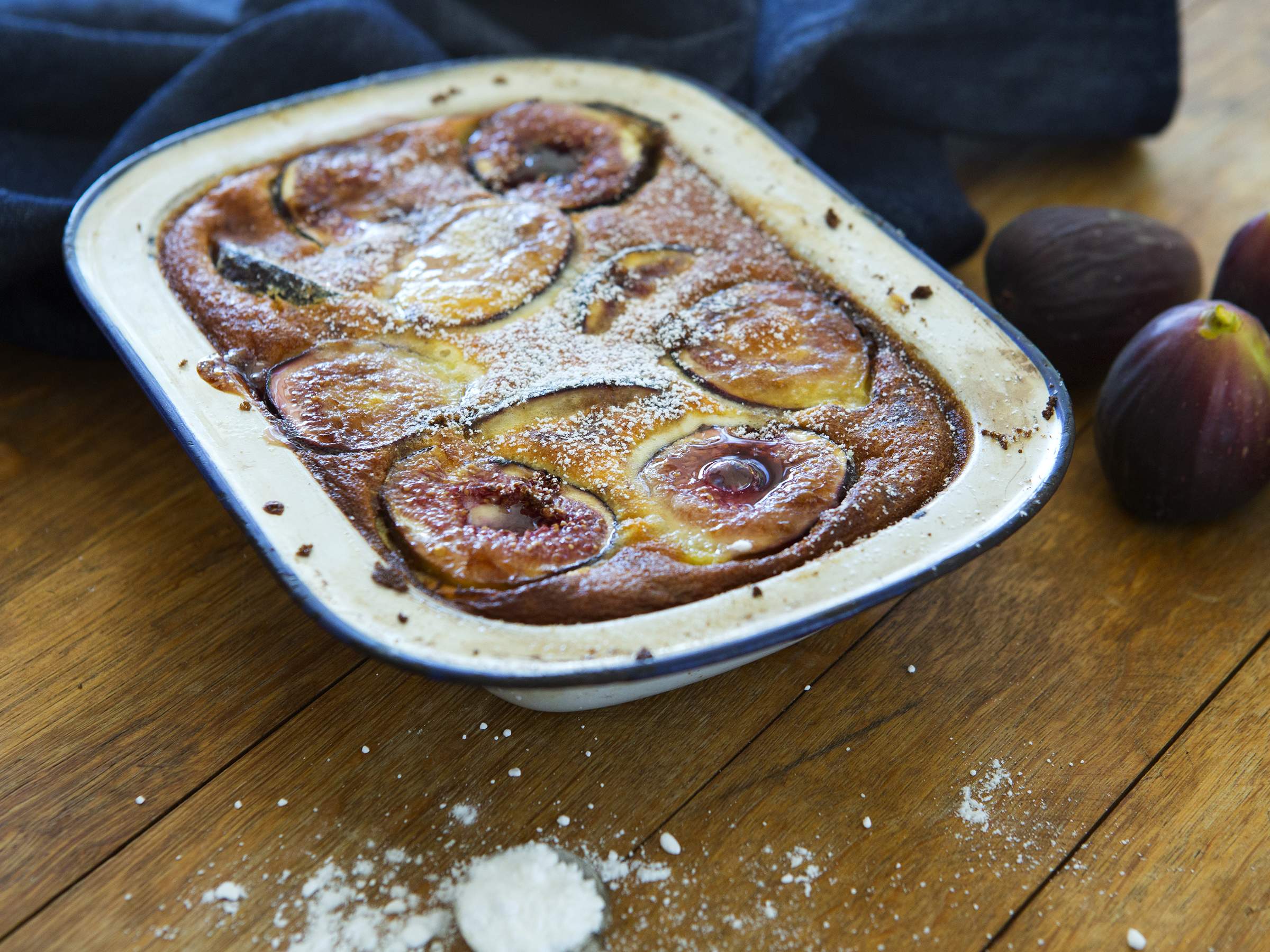 Fig Clafoutis Recipe | Maggie Beer